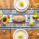 Lemon Pattern Table Runner